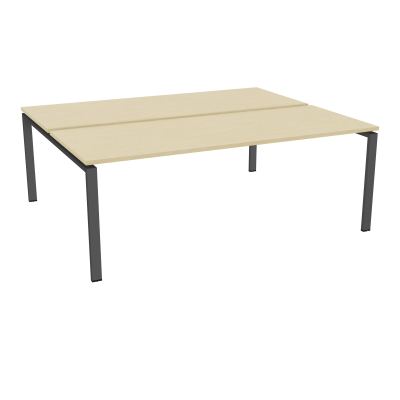 CONECT BUR BENCH DEP 200X80 PRE PERCE OBT PIED FIXE RECT ARCHE EXTREMITE  N8 SC
