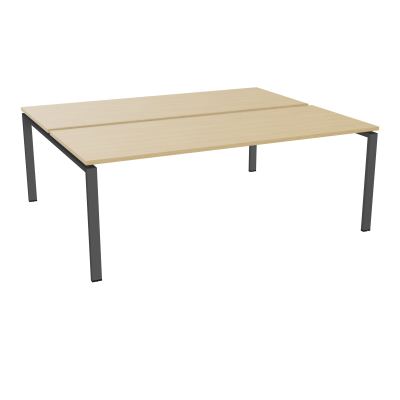 CONECT BUR BENCH DEP 200X80 PRE PERCE OBT PIED FIXE RECT ARCHE EXTREMITE     R1 SC