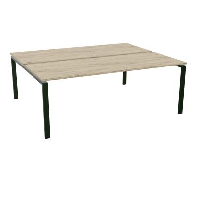CONECT BUR BENCH DEP 200X80 PRE PERCE OBT PIED FIXE RECT ARCHE EXTREMITE  R3 ST