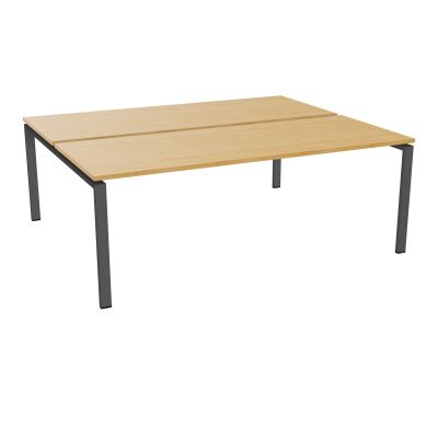 CONECT BUR BENCH DEP 200X80 PRE PERCE OBT PIED FIXE RECT ARCHE EXTREMITE     R5 SC