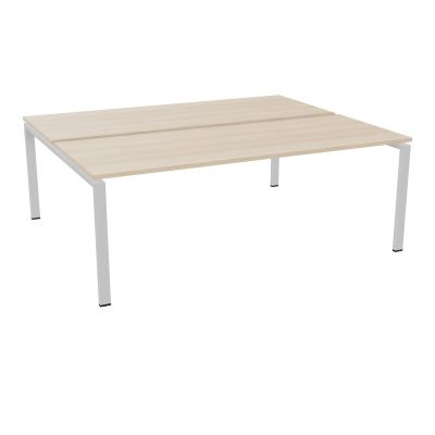CONECT BUR BENCH DEP 200X80 PRE PERCE OBT PIED FIXE RECT ARCHE EXTREMITE  RZ SD