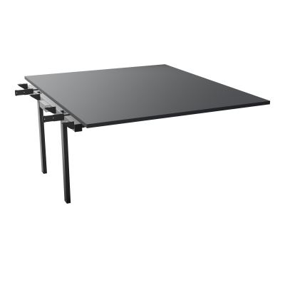 BENCH SUIVANT CONECT L140XP165CM-MONOPLAT EP25MM -PIET INTERM. CARRE    R9 SG