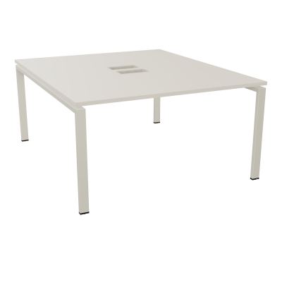 BENCH CONECT L140XP165CM-MONOPLAT NS TRAPPES -PIET ARCHE RECT FX   N5 ZC
