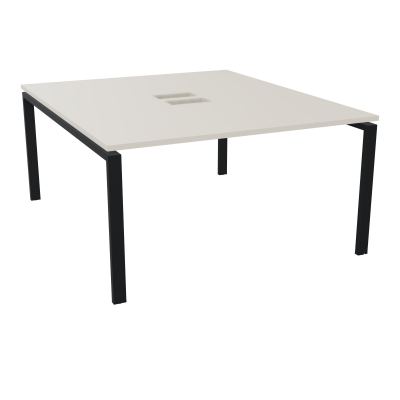 BENCH CONECT L140XP165CM-MONOPLAT NS TRAPPES -PIET ARCHE RECT FX   N5 ZP