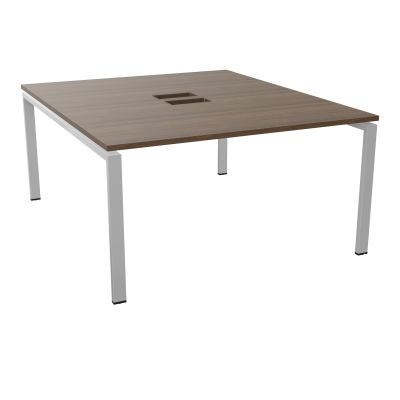 BENCH CONECT L140XP165CM-MONOPLAT NS TRAPPES -PIET ARCHE RECT FX   N6 SA