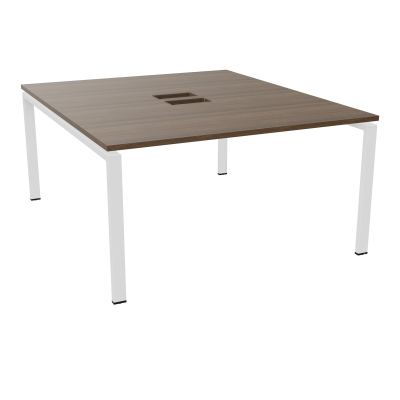 BENCH CONECT L140XP165CM-MONOPLAT NS TRAPPES -PIET ARCHE RECT FX   N6 ZO
