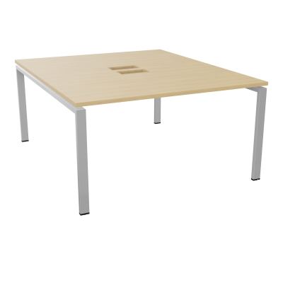 BENCH CONECT L140XP165CM-MONOPLAT NS TRAPPES -PIET ARCHE RECT FX    R1 SA
