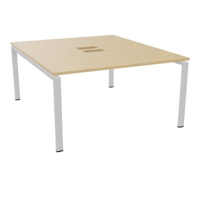BENCH CONECT L140XP165CM-MONOPLAT NS TRAPPES -PIET ARCHE RECT FX    R1 SD