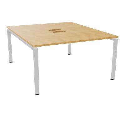 BENCH CONECT L140XP165CM-MONOPLAT NS TRAPPES -PIET ARCHE RECT FX    R5 SD