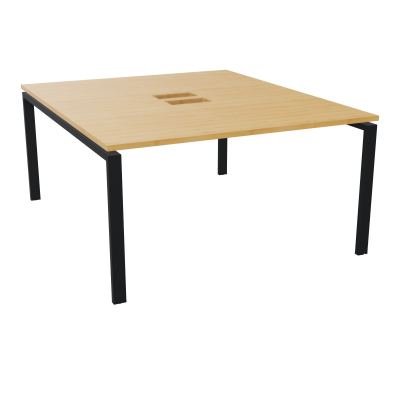 BENCH CONECT L140XP165CM-MONOPLAT NS TRAPPES -PIET ARCHE RECT FX    R5 ZP