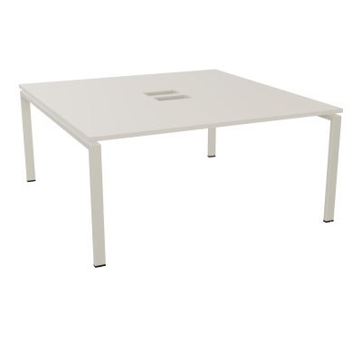 BENCH CONECT L160XP165CM-MONOPLAT NS TRAPPES -PIET ARCHE RECT FX   N5 ZC