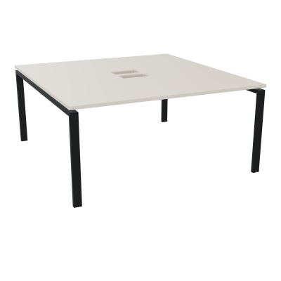 BENCH CONECT L160XP165CM-MONOPLAT NS TRAPPES -PIET ARCHE RECT FX   N5 ZP