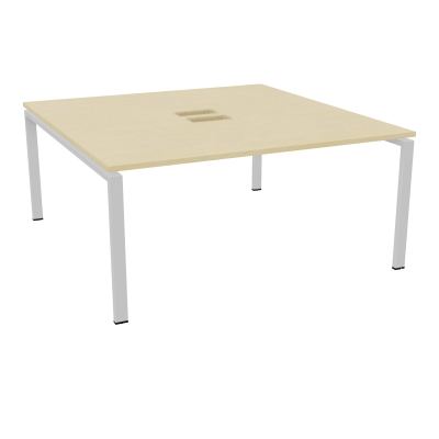 BENCH CONECT L160XP165CM-MONOPLAT NS TRAPPES -PIET ARCHE RECT FX   N8 SD