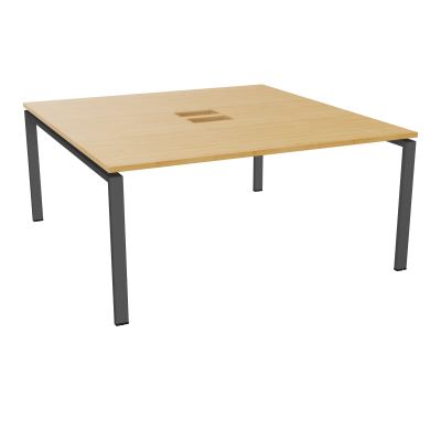 BENCH CONECT L160XP165CM-MONOPLAT NS TRAPPES -PIET ARCHE RECT FX    R5 SC
