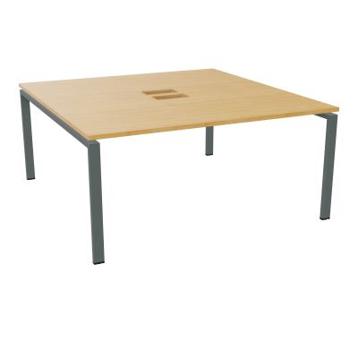 BENCH CONECT L160XP165CM-MONOPLAT NS TRAPPES -PIET ARCHE RECT FX    R5 SU