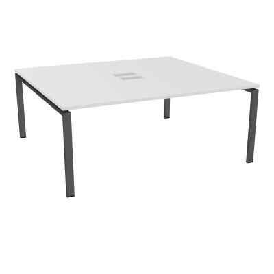 BENCH CONECT L180XP165CM-MONOPLAT NS TRAPPES -PIET ARCHE RECT FX   MG SC