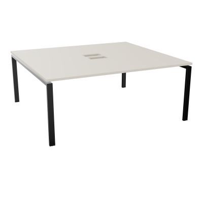 BENCH CONECT L180XP165CM-MONOPLAT NS TRAPPES -PIET ARCHE RECT FX   N5 SG