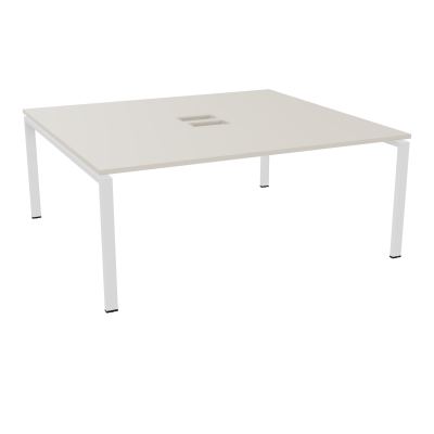 BENCH CONECT L180XP165CM-MONOPLAT NS TRAPPES -PIET ARCHE RECT FX   N5 ZO