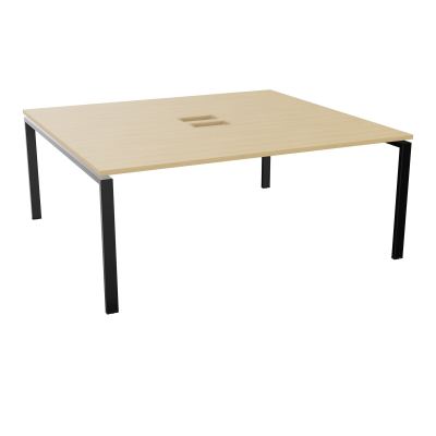 BENCH CONECT L180XP165CM-MONOPLAT NS TRAPPES -PIET ARCHE RECT FX    R1 SG