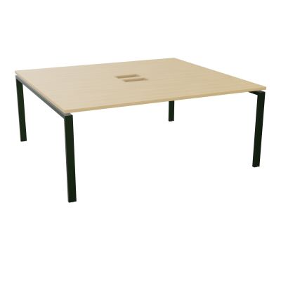 BENCH CONECT L180XP165CM-MONOPLAT NS TRAPPES -PIET ARCHE RECT FX    R1 ST