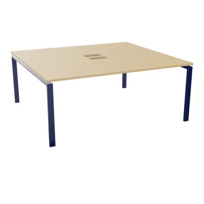 BENCH CONECT L180XP165CM-MONOPLAT NS TRAPPES -PIET ARCHE RECT FX    R1 X4