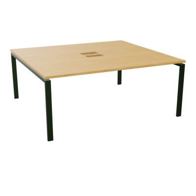 BENCH CONECT L180XP165CM-MONOPLAT NS TRAPPES -PIET ARCHE RECT FX    R5 ST