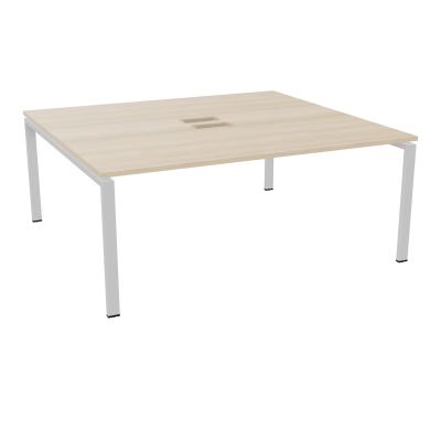 BENCH CONECT L180XP165CM-MONOPLAT NS TRAPPES -PIET ARCHE RECT FX   RZ SD
