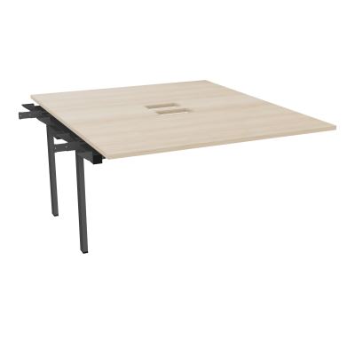 CONECT BENCH SUIVANT L140XP165CM-MONOPLAT EP25MM SANS TRAPPES RZ-PIET INTERM. CARRE SC