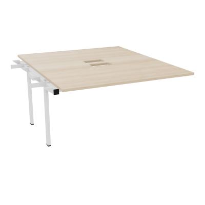 CONECT BENCH SUIVANT L140XP165CM-MONOPLAT EP25MM SANS TRAPPES RZ-PIET INTERM. CARRE SO