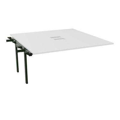 BENCH SUIVANT CONECT L160XP165CM-MONOPLAT EP25MM NS TRAPPES -PIET INTERM. CARRE MG ST