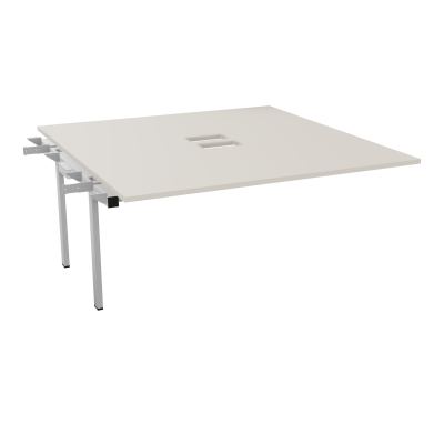 BENCH SUIVANT CONECT L160XP165CM-MONOPLAT EP25MM NS TRAPPES -PIET INTERM. CARRE N5 SA