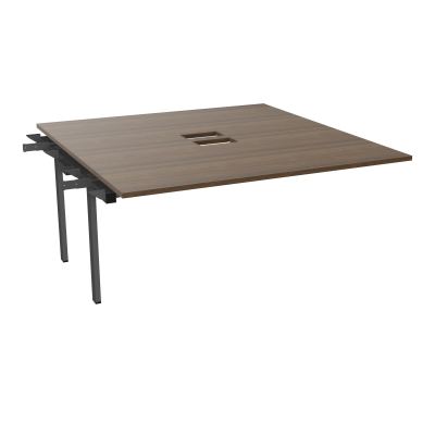 BENCH SUIVANT CONECT L160XP165CM-MONOPLAT EP25MM NS TRAPPES -PIET INTERM. CARRE N6 SC