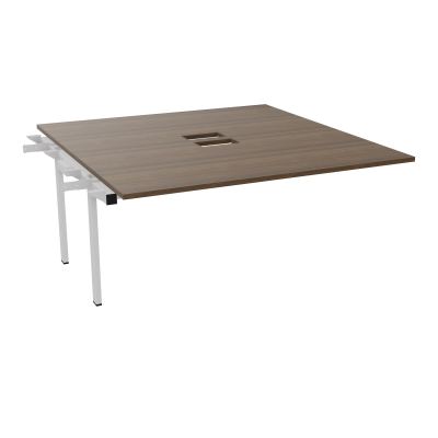 BENCH SUIVANT CONECT L160XP165CM-MONOPLAT EP25MM NS TRAPPES -PIET INTERM. CARRE N6 SD