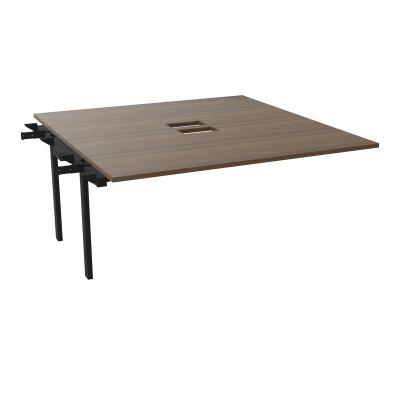 BENCH SUIVANT CONECT L160XP165CM-MONOPLAT EP25MM NS TRAPPES -PIET INTERM. CARRE N6 ZP