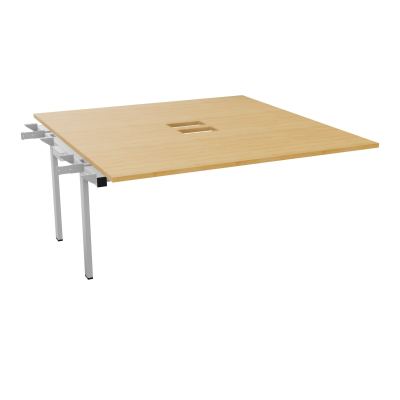 BENCH SUIVANT CONECT L160XP165CM-MONOPLAT EP25MM NS TRAPPES -PIET INTERM. CARRE    R5 SA