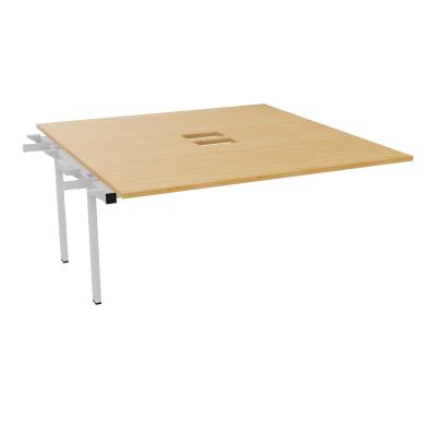 BENCH SUIVANT CONECT L160XP165CM-MONOPLAT EP25MM NS TRAPPES -PIET INTERM. CARRE    R5 SD
