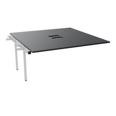 BENCH SUIVANT CONECT L160XP165CM-MONOPLAT EP25MM NS TRAPPES -PIET INTERM. CARRE    R9 SD