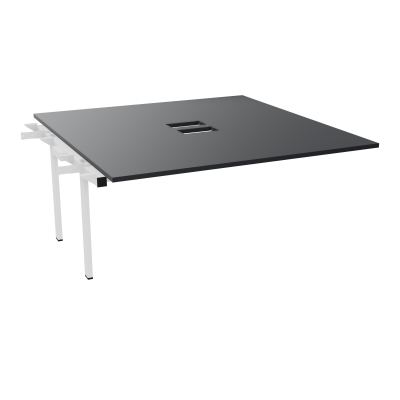 BENCH SUIVANT CONECT L160XP165CM-MONOPLAT EP25MM NS TRAPPES -PIET INTERM. CARRE    R9 SO