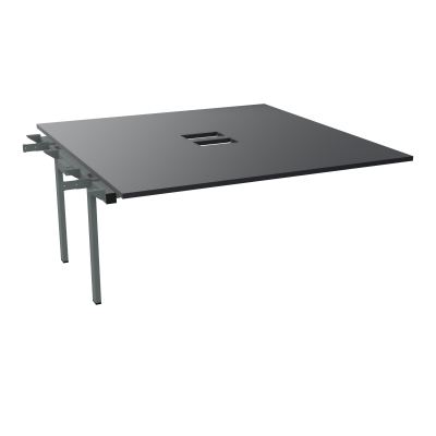 BENCH SUIVANT CONECT L160XP165CM-MONOPLAT EP25MM NS TRAPPES -PIET INTERM. CARRE    R9 SU