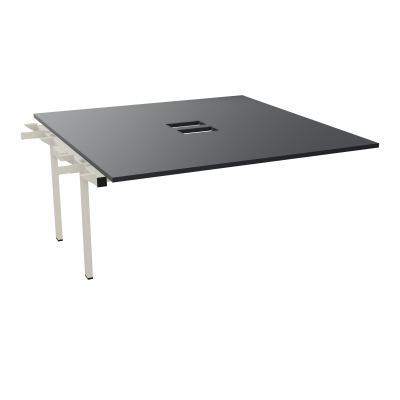 BENCH SUIVANT CONECT L160XP165CM-MONOPLAT EP25MM NS TRAPPES -PIET INTERM. CARRE    R9 ZC