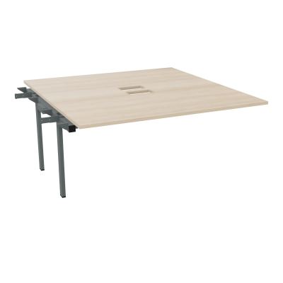 CONECT BENCH SUIVANT L160XP165CM-MONOPLAT EP25MM SANS TRAPPES RZ-PIET INTERM. CARRE SU