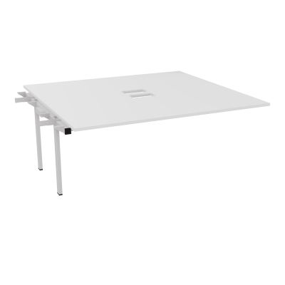 CONECT BENCH SUIVANT L180XP165CM-MONOPLAT EP25MM SANS TRAPPES MG-PIET INTERM. CARRE SD