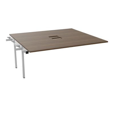 BENCH SUIVANT CONECT L180XP165CM-MONOPLAT EP25MM NS TRAPPES -PIET INTERM. CARRE N6 SA