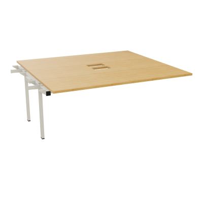 BENCH SUIVANT CONECT L180XP165CM-MONOPLAT EP25MM NS TRAPPES -PIET INTERM. CARRE    R5 ZC