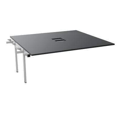 BENCH SUIVANT CONECT L180XP165CM-MONOPLAT EP25MM NS TRAPPES -PIET INTERM. CARRE    R9 SA