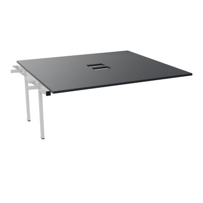 BENCH SUIVANT CONECT L180XP165CM-MONOPLAT EP25MM NS TRAPPES -PIET INTERM. CARRE    R9 SD