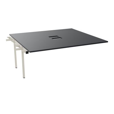 BENCH SUIVANT CONECT L180XP165CM-MONOPLAT EP25MM NS TRAPPES -PIET INTERM. CARRE    R9 ZC