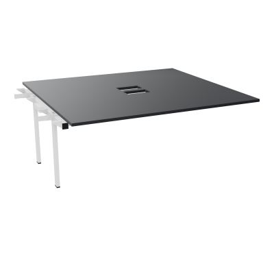 BENCH SUIVANT CONECT L180XP165CM-MONOPLAT EP25MM NS TRAPPES -PIET INTERM. CARRE    R9 ZO