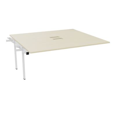 CONECT BENCH SUIVANT L180XP165CM-MONOPLAT EP25MM SANS TRAPPES RZ-PIET INTERM. CARRE SA