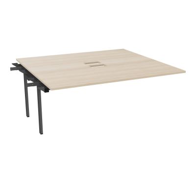 CONECT BENCH SUIVANT L180XP165CM-MONOPLAT EP25MM SANS TRAPPES RZ-PIET INTERM. CARRE SC